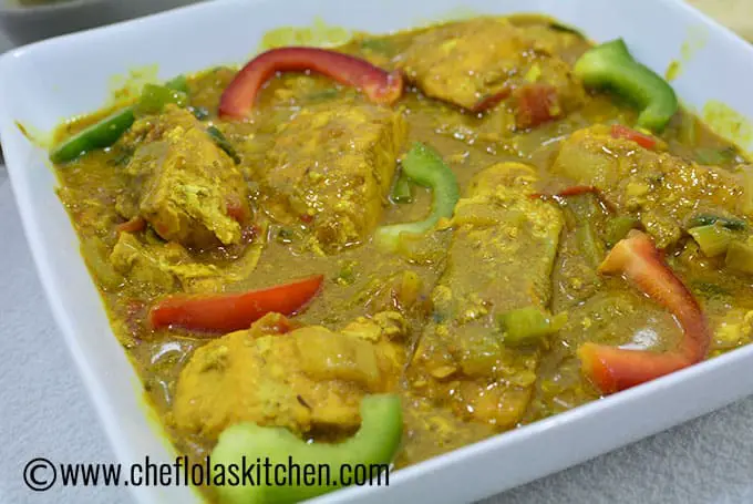 Pescado al curry con coco Pescado al curry con coco