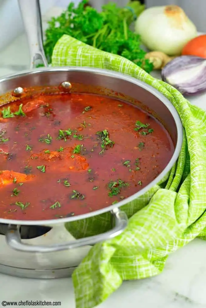 Estofado de salmón abundante Estofado de salmón abundante