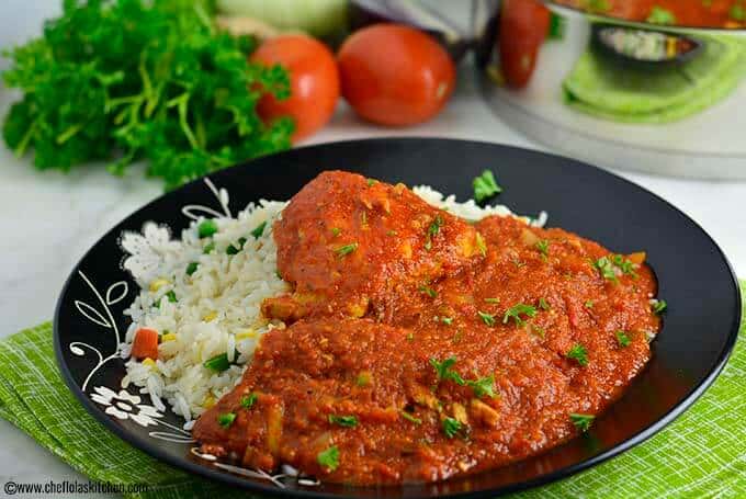 Estofado de salmón abundante Estofado de salmón abundante