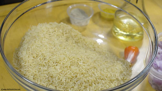 arroz frito con camarones arroz frito con camarones