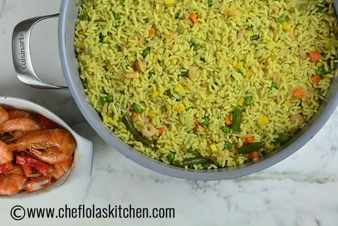 arroz frito con camarones arroz frito con camarones