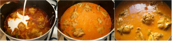 Pollo al curry con coco fácil