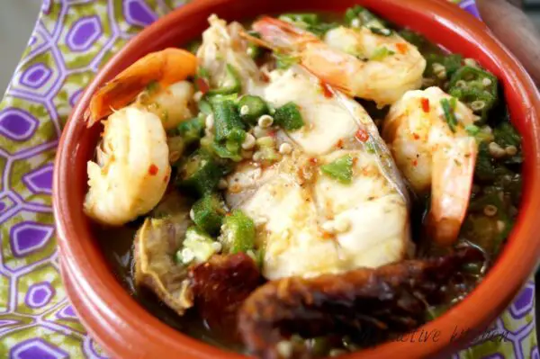 Sopa De Quingombó (Igbagba Ofofo)