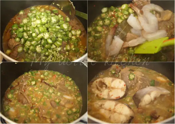 Sopa De Quingombó (Igbagba Ofofo)