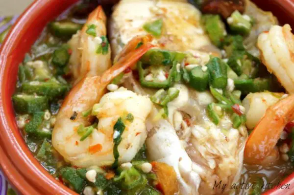 Sopa De Quingombó (Igbagba Ofofo)