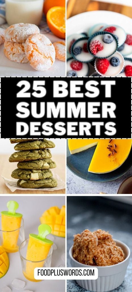 ¡Las 25 mejores recetas de postres de verano que definitivamente no deberías probar!