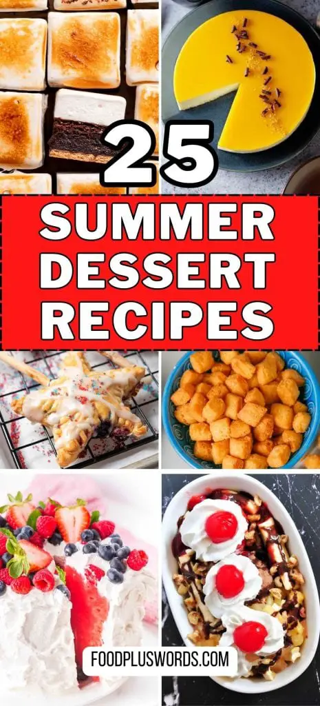 ¡Las 25 mejores recetas de postres de verano que definitivamente no deberías probar! ¡Las 25 mejores recetas de postres de verano que definitivamente no deberías probar!