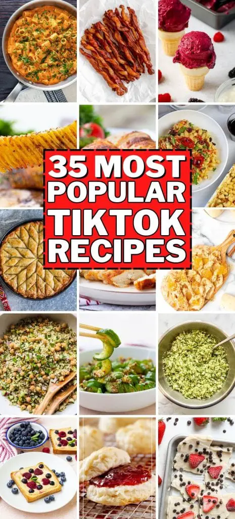 ¡Las 35 recetas de TikTok más populares que saben realmente bien! ¡Las 35 recetas de TikTok más populares que saben realmente bien!
