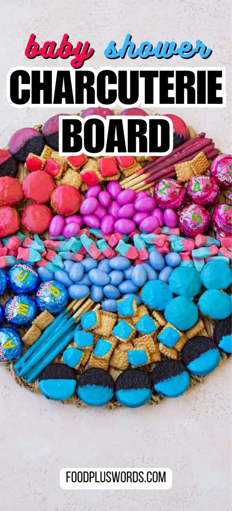 La idea más linda de la tabla de embutidos para baby shower La idea más linda de la tabla de embutidos para baby shower