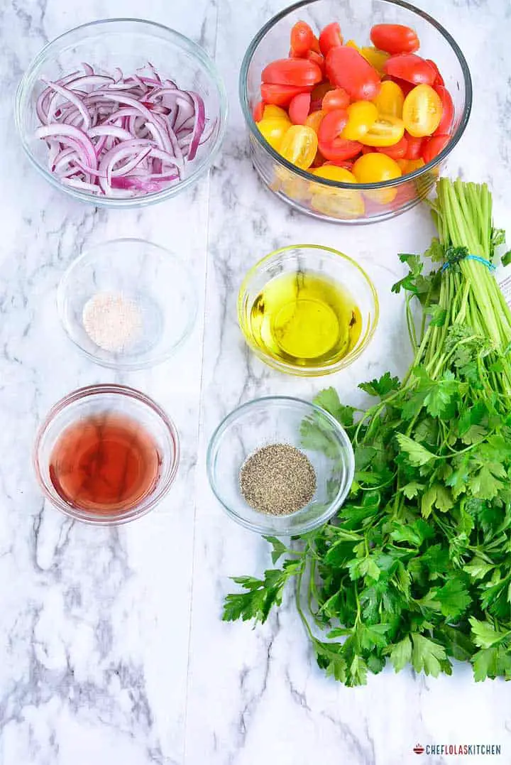 Ensalada de tomate fácil y rápida Ensalada de tomate fácil y rápida