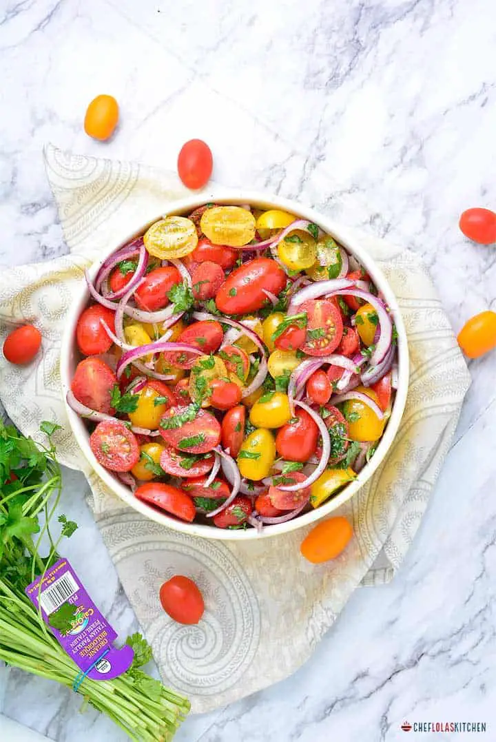 Ensalada de tomate fácil y rápida Ensalada de tomate fácil y rápida