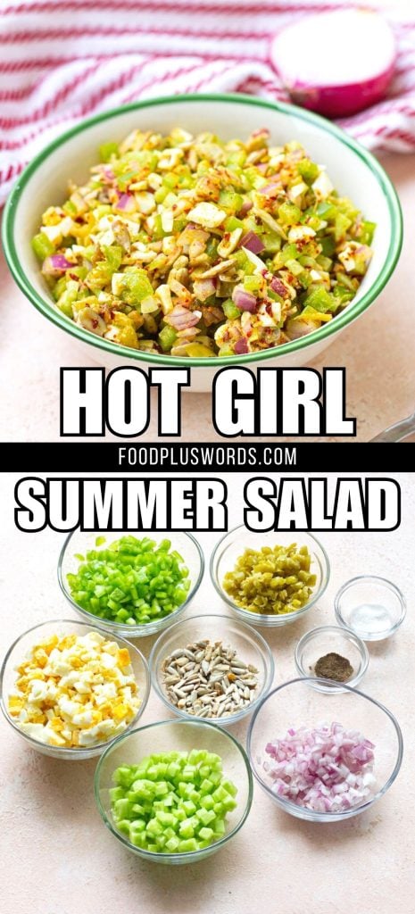 Ensalada de verano Hot Girl (receta viral de TikTok)