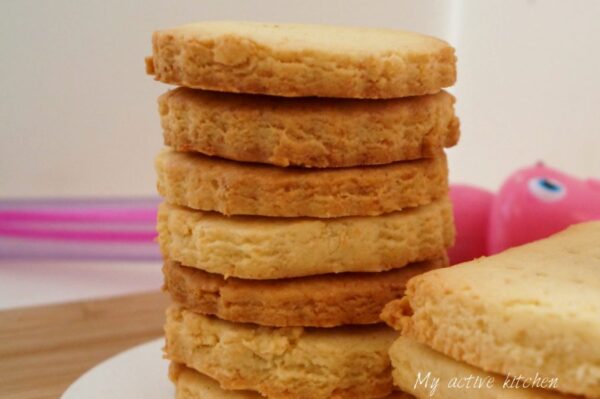 Galletas de mantequilla de coco