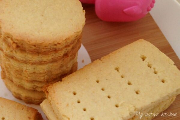 Galletas de mantequilla de coco