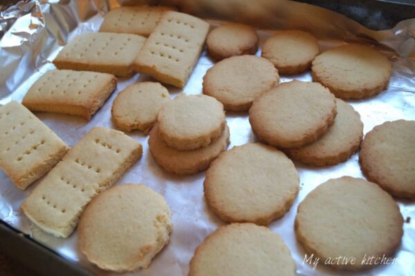 Galletas de mantequilla de coco