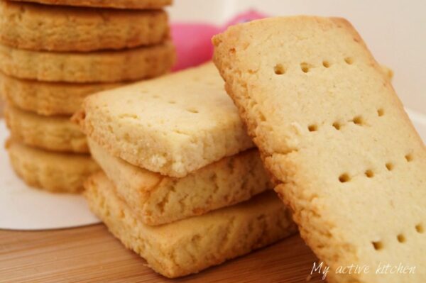 Galletas de mantequilla de coco