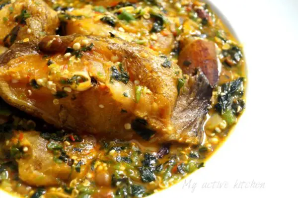 Sopa de bacalao y okra (Ila Alasepo II)