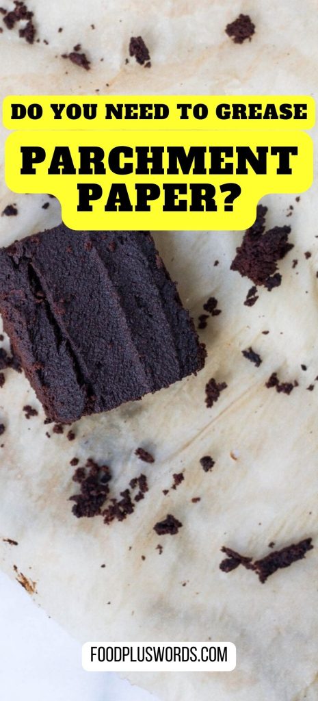 ¿Necesitas engrasar o rociar papel pergamino?