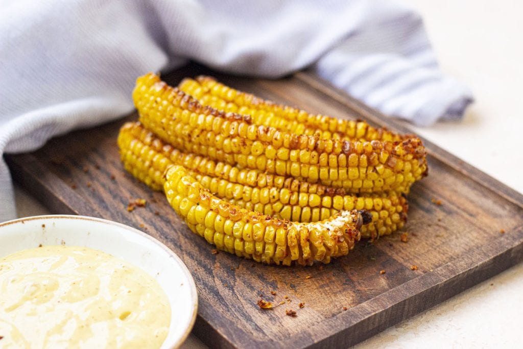 Receta fácil de costillas de maíz para freidora