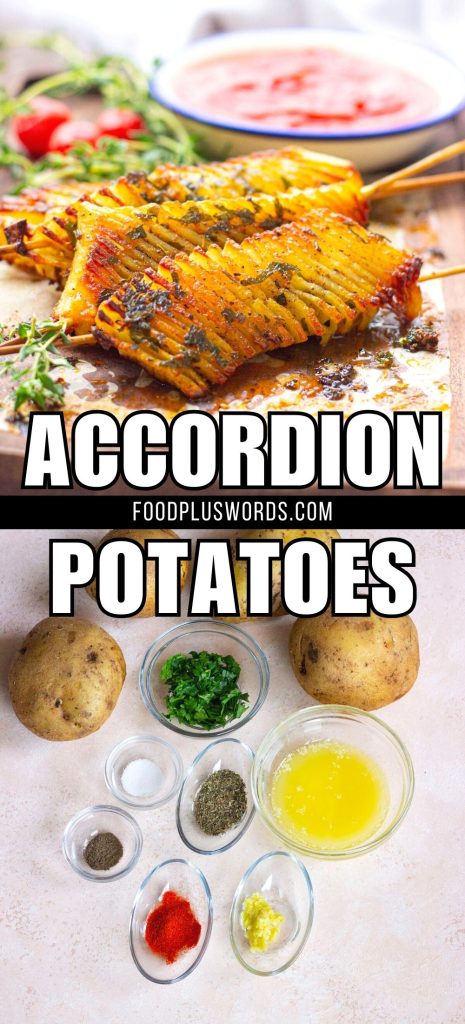 Receta de patatas crujientes en acordeón (receta viral de Tiktok)