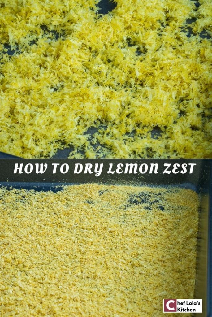 Cómo secar cáscaras de limón