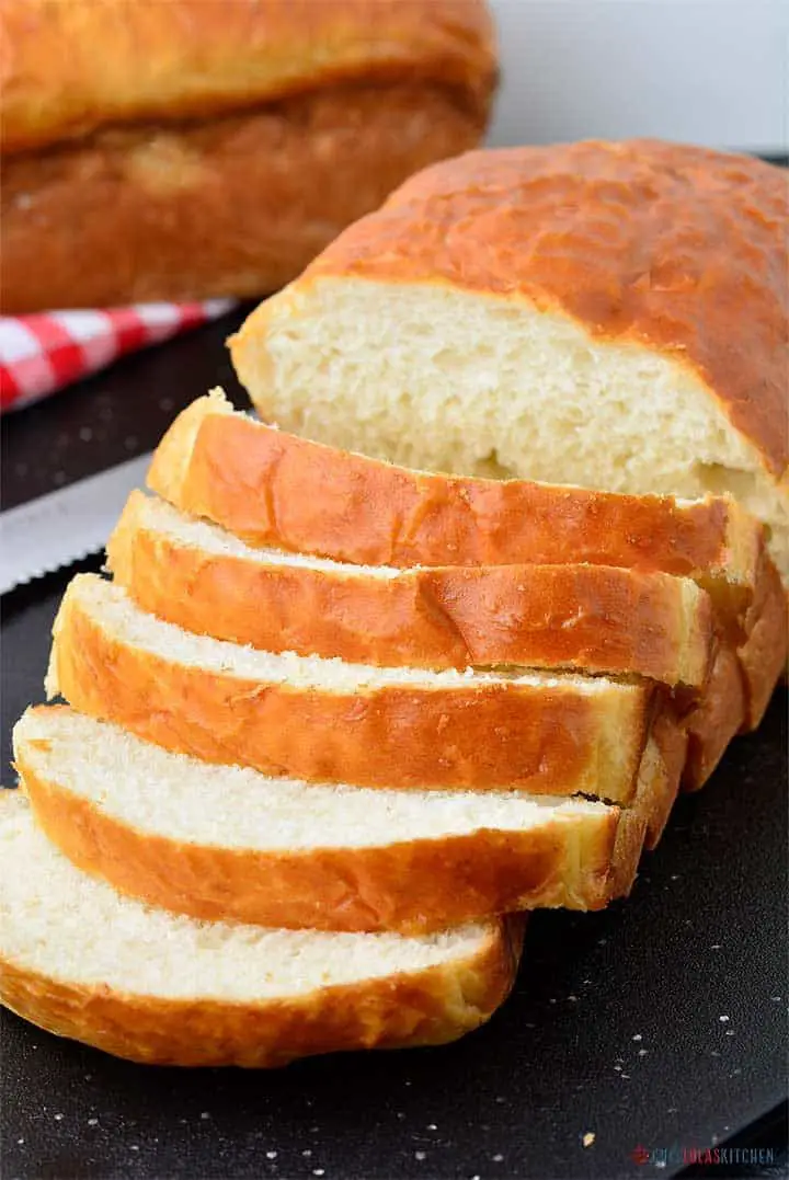 Pan de sándwich (¡sin amasar!)