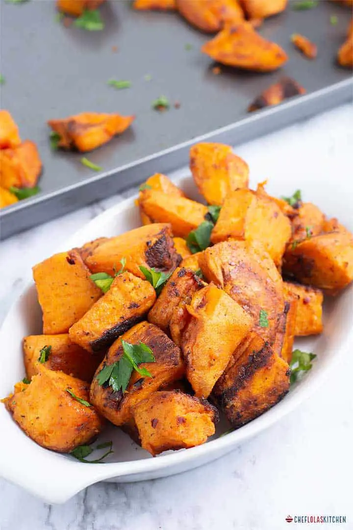 Batatas asadas al horno fáciles y rápidas