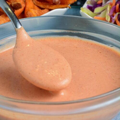 Salsa para freír: dulce, picante y cremosa