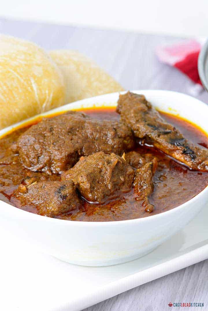 Sopa banga | Sopa de nueces de palma al estilo del delta del Níger Sopa banga | Sopa de nueces de palma al estilo del delta del Níger