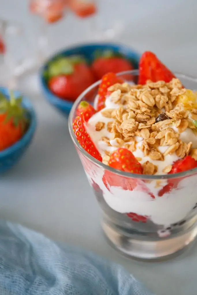 Receta de parfait de yogur de McDonald's hecho en 2 minutos