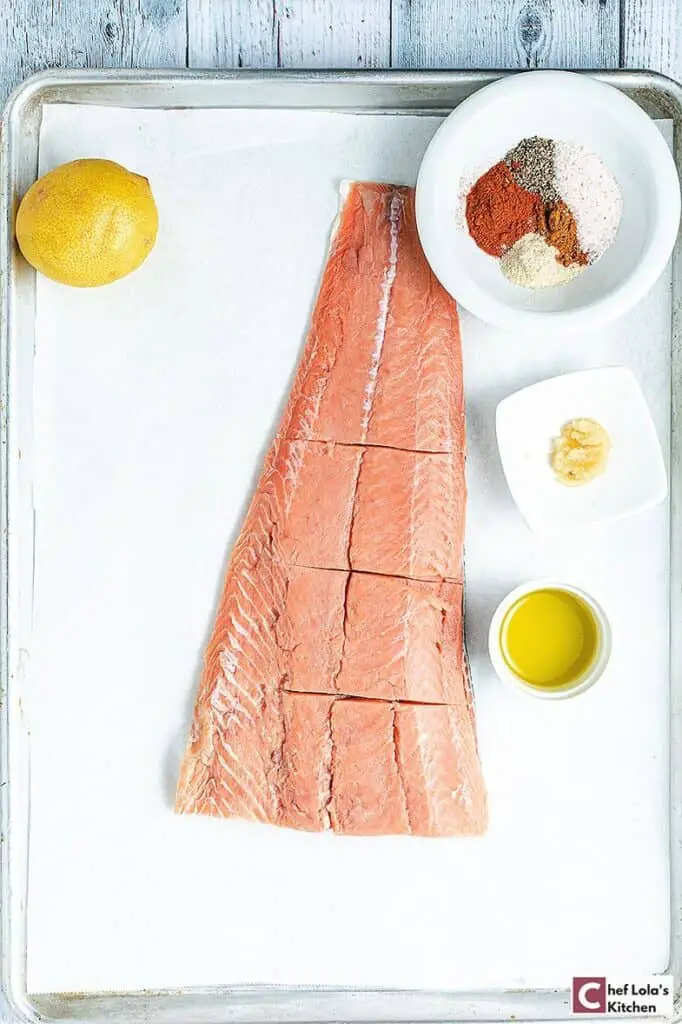 Salmón al horno Salmón al horno