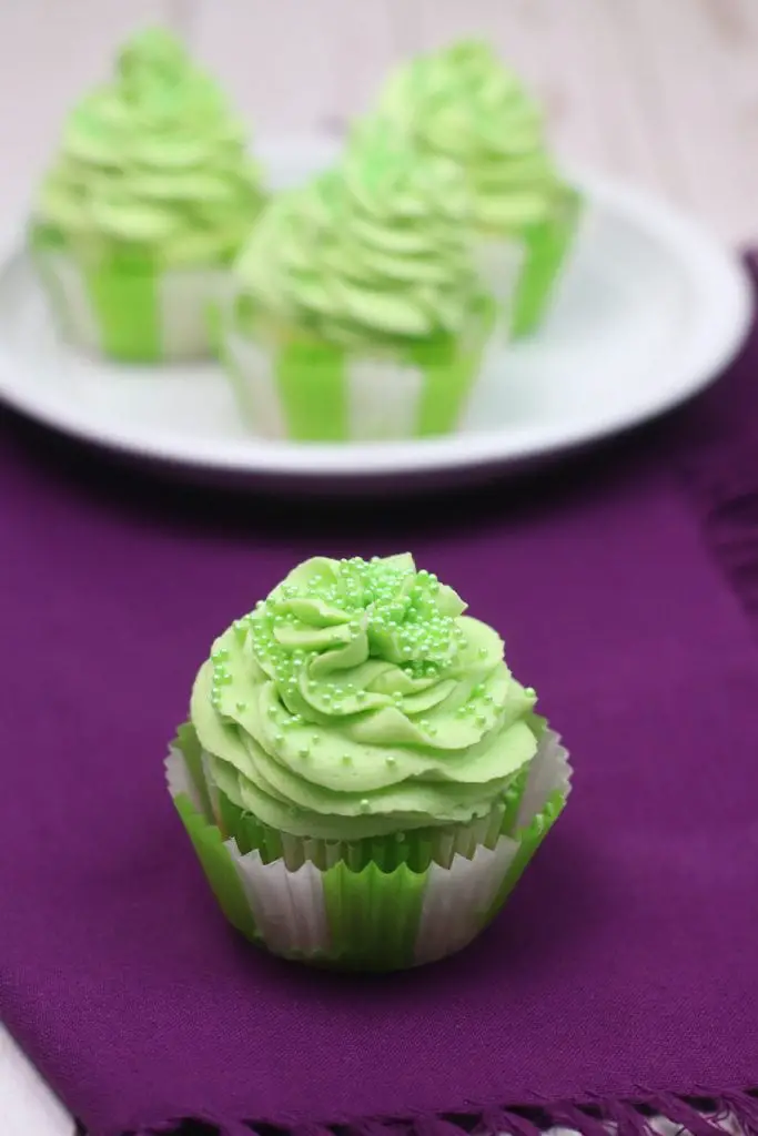 Receta fácil de cupcakes de refresco de lima y limón