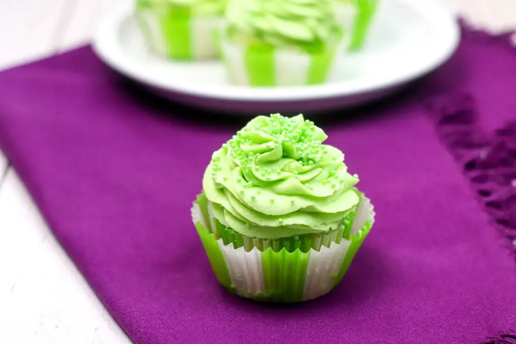 Receta fácil de cupcakes de refresco de lima y limón