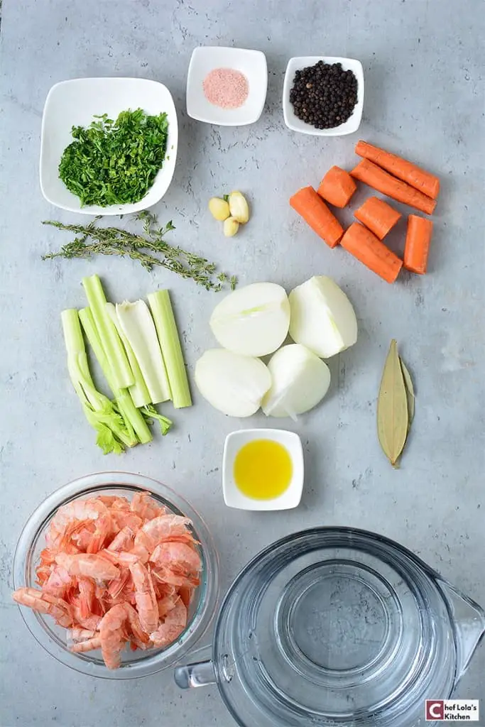 Receta de caldo de camarones fácil y rápida