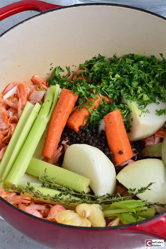 Receta de caldo de camarones fácil y rápida