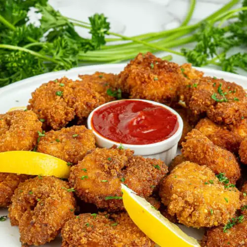 Camarones fritos crujientes Camarones fritos crujientes
