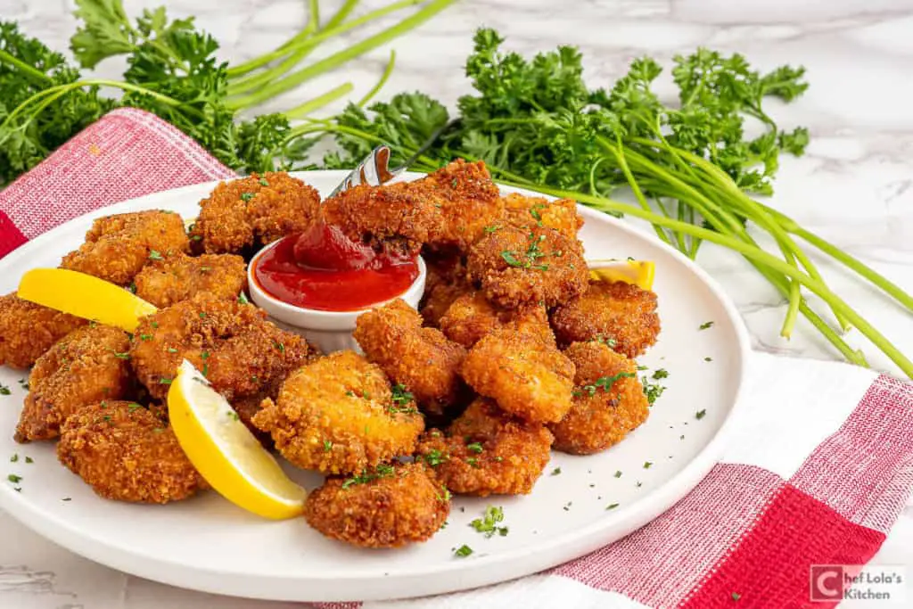 Camarones fritos crujientes Camarones fritos crujientes
