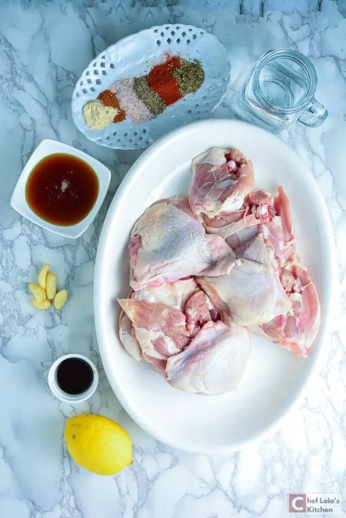 Muslos de pollo crujientes con miel y ajo Muslos de pollo crujientes con miel y ajo