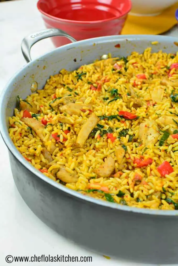 Pollo y arroz fáciles en una olla Pollo y arroz fáciles en una olla