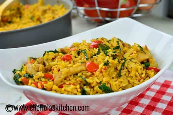 Pollo y arroz fáciles en una olla Pollo y arroz fáciles en una olla