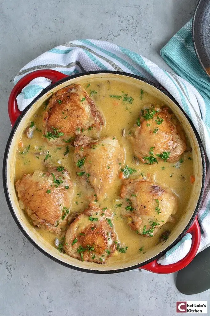 Hühnerfrikassee Hühnerfrikassee