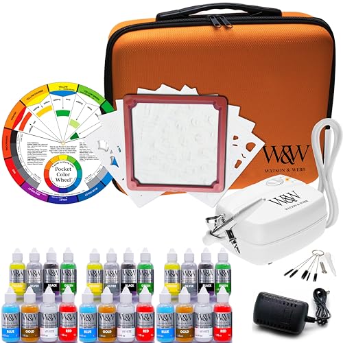 El mejor set de aerógrafo para decorar pasteles.