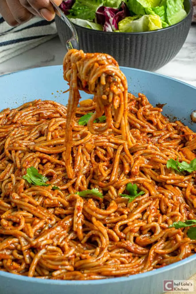 espaguetis jollof espaguetis jollof