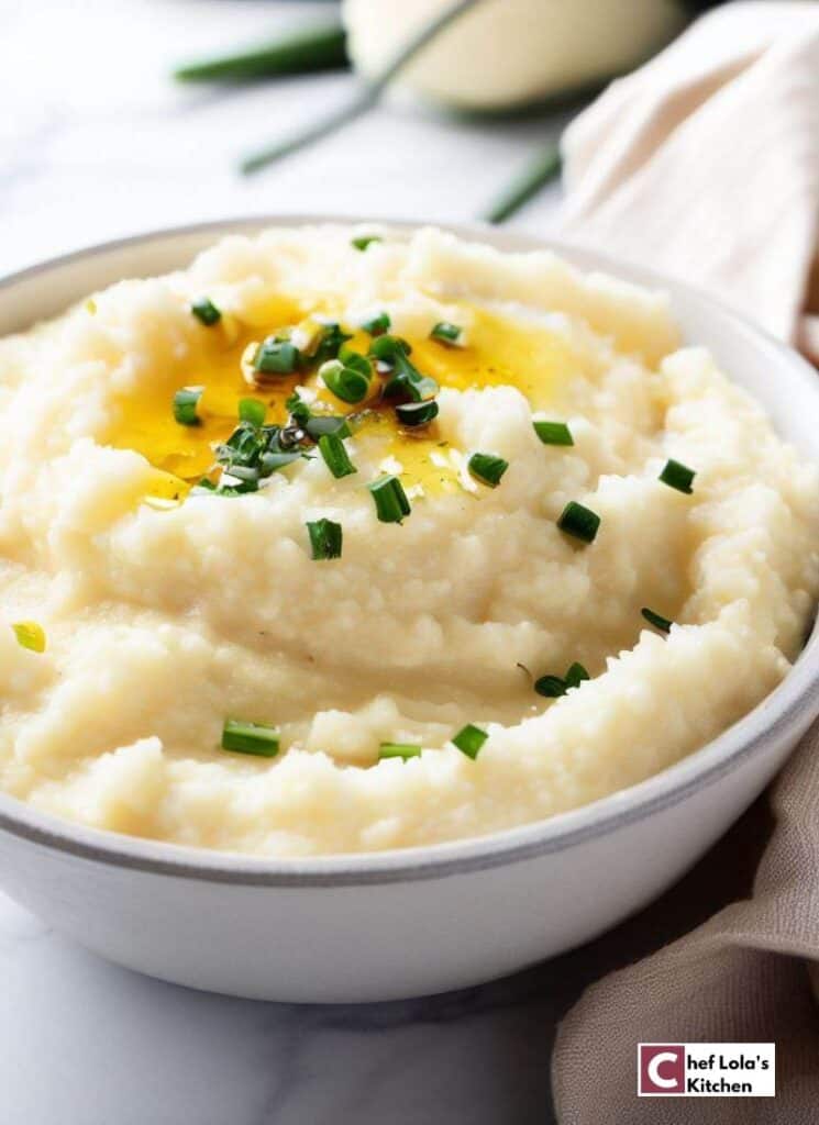 Receta fácil y deliciosa de puré de patatas con coliflor Receta fácil y deliciosa de puré de patatas con coliflor