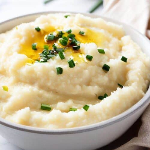 Receta fácil y deliciosa de puré de patatas con coliflor