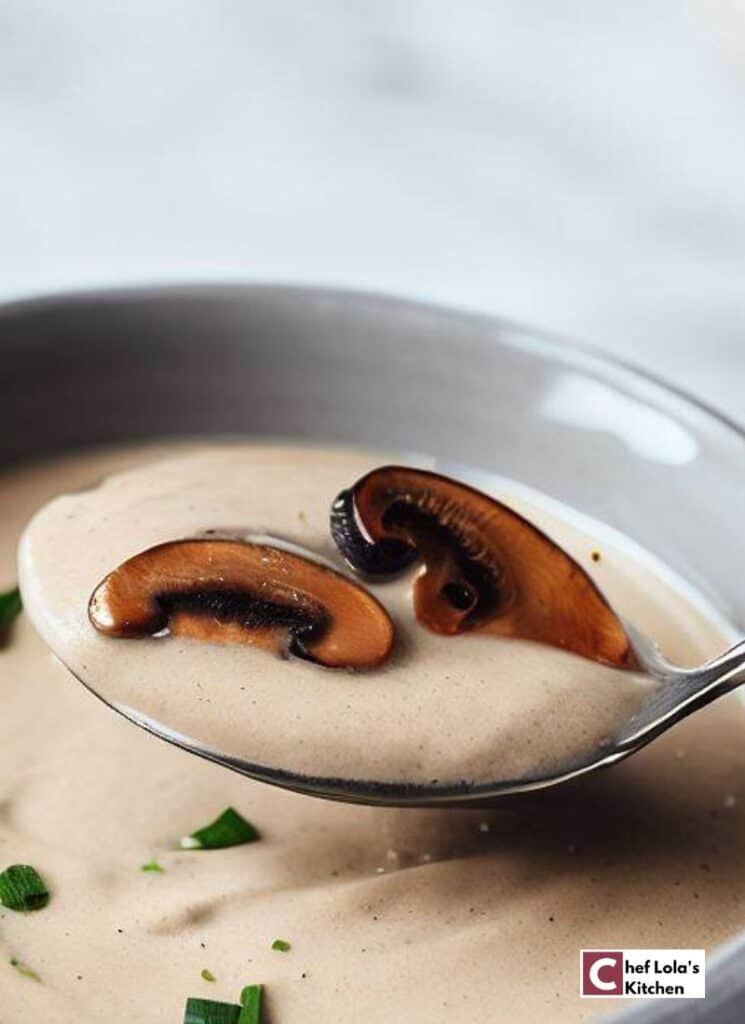 Crema casera de champiñones Crema casera de champiñones