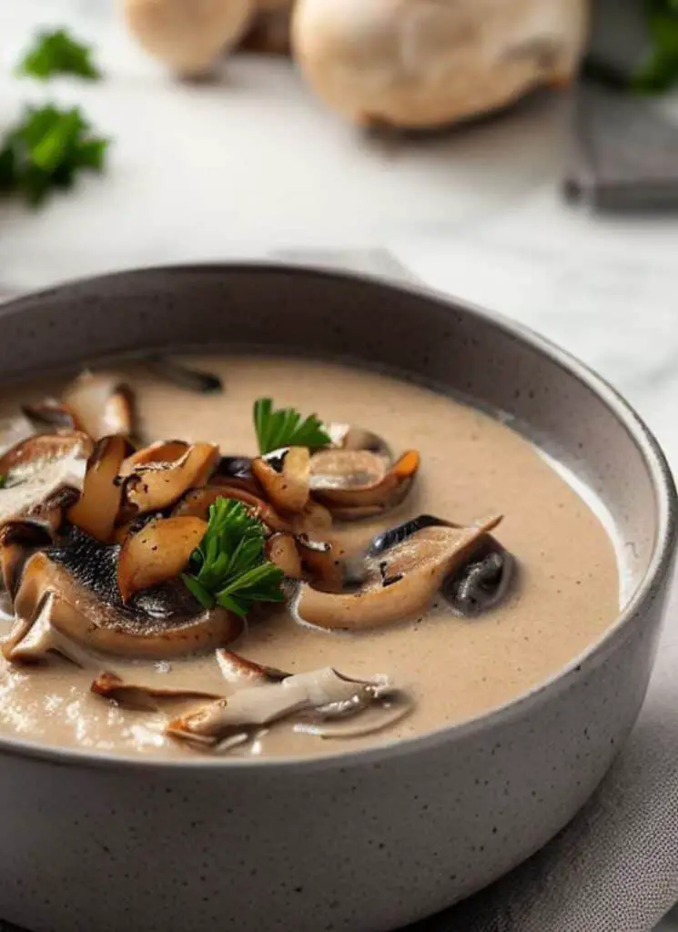 Crema casera de champiñones Crema casera de champiñones
