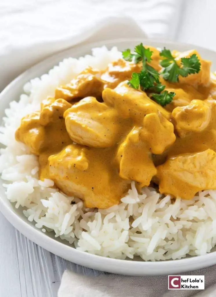Receta fácil de pollo al curry Receta fácil de pollo al curry