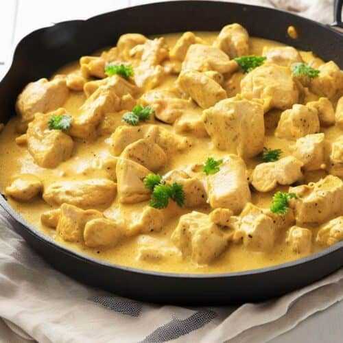Receta fácil de pollo al curry Receta fácil de pollo al curry