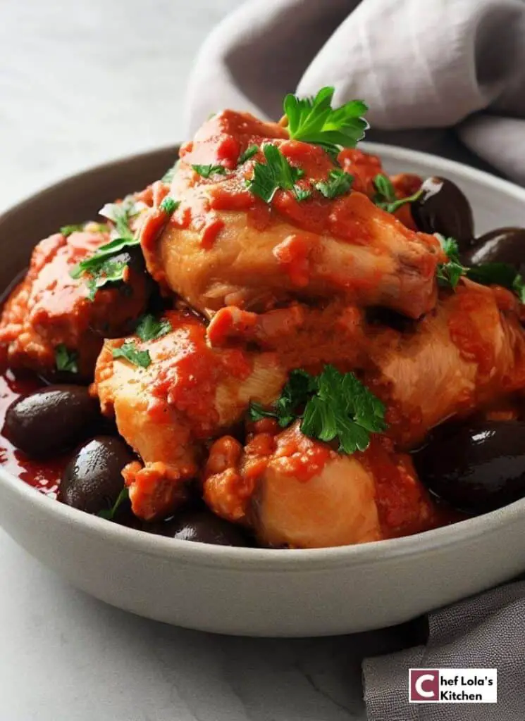 Receta fácil y deliciosa de pollo cacciatore Receta fácil y deliciosa de pollo cacciatore